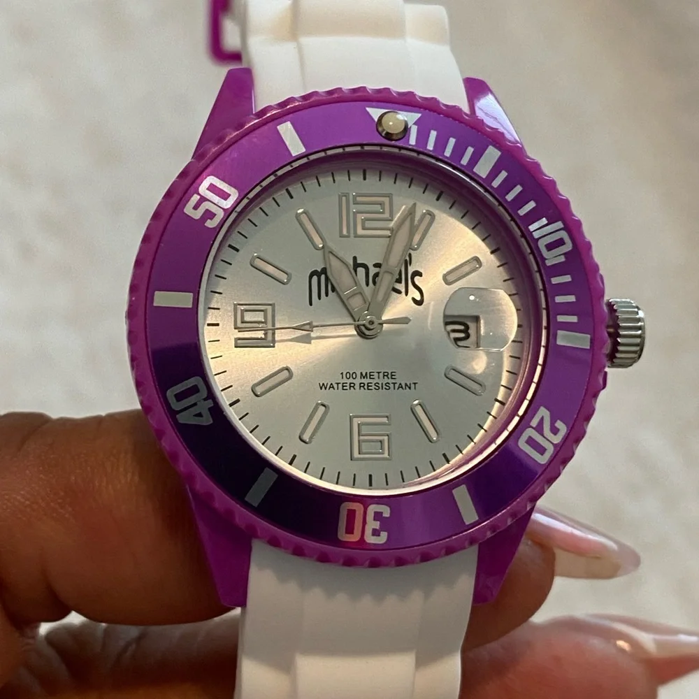 Brand New!! Waterproof color block watches